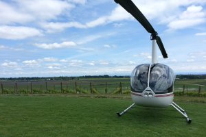 helicopter wine tasting tour oregon mcminnville methven eola hills