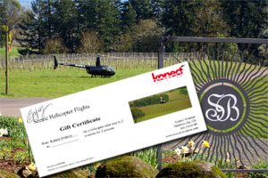 helicopter tours gift certificate