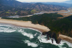 newport oregon coast scenic airplane flights